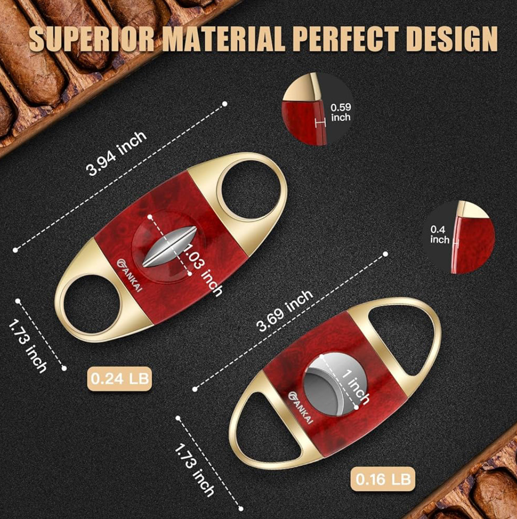 V shaped cigar cutter
