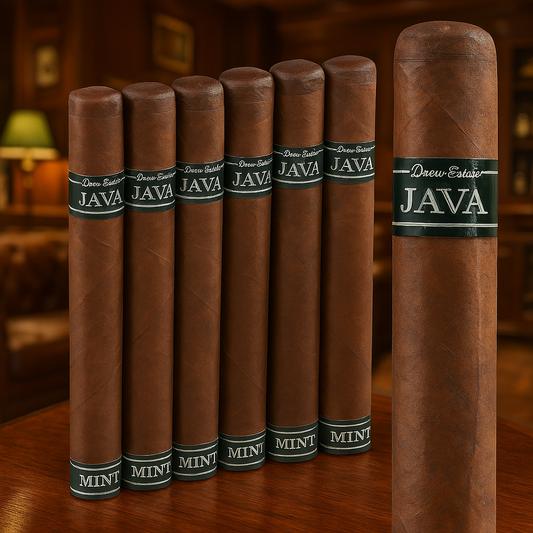 Java Mint by Drew Estate Robusto (5.5"x50)
