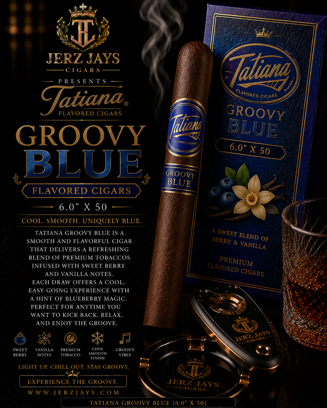 Tatiana Groovy Blue