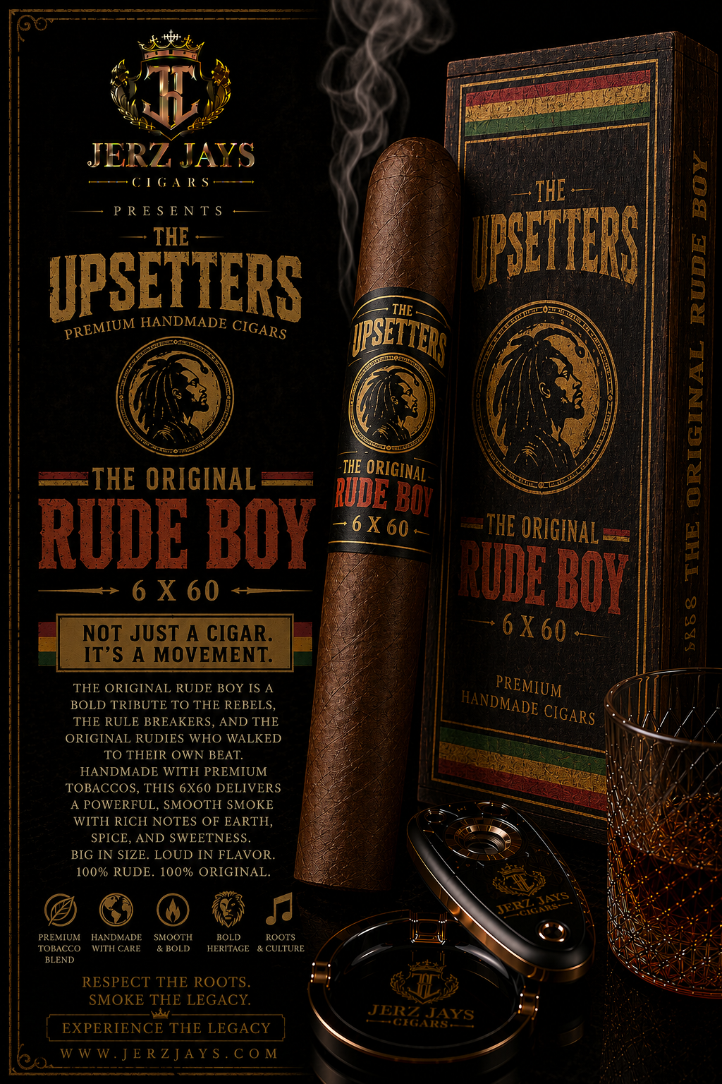 The Upsetters THE ORIGINAL RUDE BOY / 6 X 60