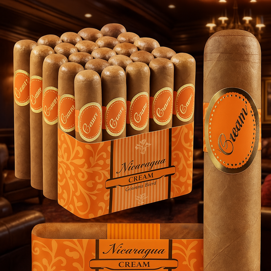 Nicaraguan Cream Robusto (5.0"x52)