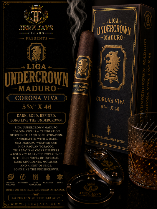 Liga Undercrown Maduro Corona Viva 5"5/8 * 46
