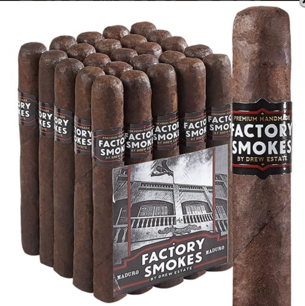 Drew Estate Factory Smokes Maduro Robusto