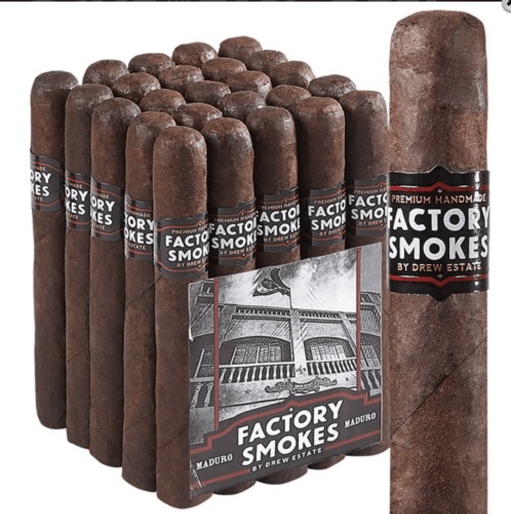 Drew Estate Factory Smokes Maduro Robusto - Jer - Z Jay's Cigars