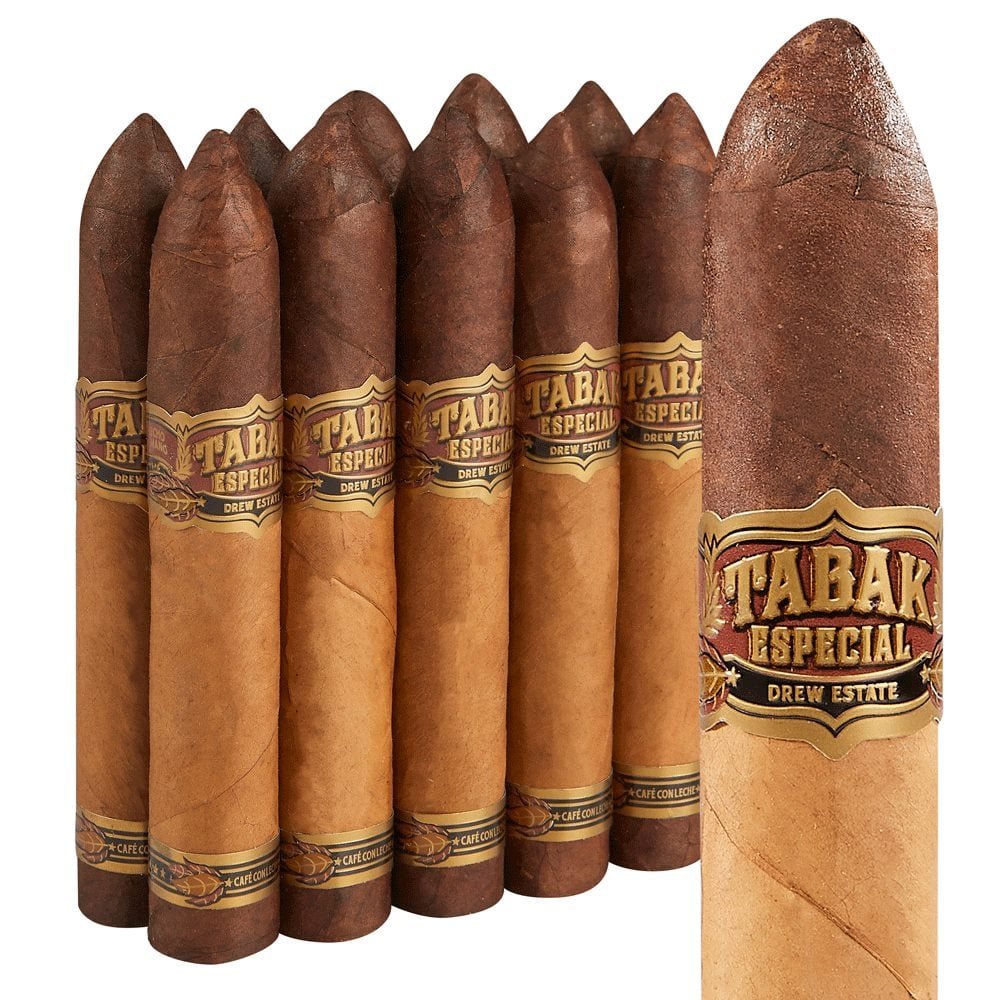 Drew Estate Tabak Especial Cafe con Leche (Belicoso) (5.5"x54 - Jer - Z Jay's Cigars