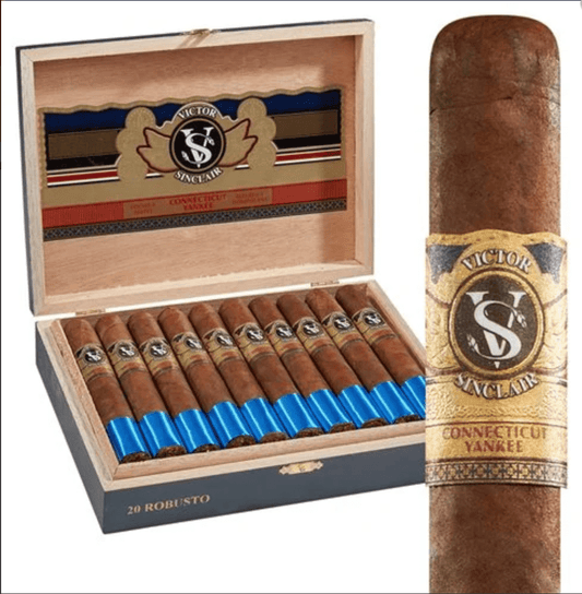 Victor Sinclair Connecticut Yankee Churchill (7.0"x50) - Jer - Z Jay's Cigars